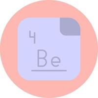 beryllium vector icoon