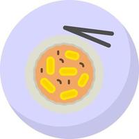 tteokbokki vector icoon ontwerp