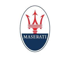 maserati merk logo auto symbool ontwerp Italiaans auto- vector illustratie