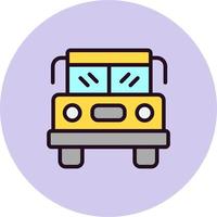 schoolbus vector pictogram