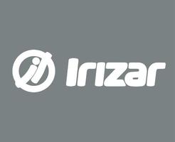 irizar logo merk symbool met naam wit ontwerp Spaans auto auto- vector illustratie met grijs achtergrond