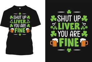 st. patrick's day t-shirt ontwerp vector