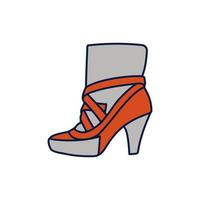 schoenen schoenen vrouw illustratie ontwerp vector