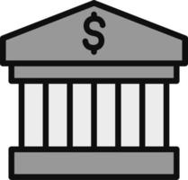 bank vector pictogram