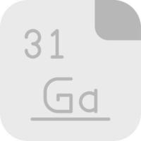 gallium vector icoon