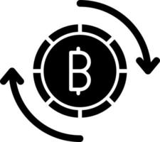 bitcoin uitwisseling vector icoon