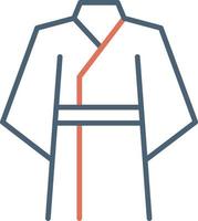kimono vector icoon