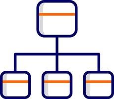 stroomdiagram vector pictogram