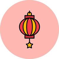Chinese lantaarn vector icoon