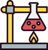 laboratorium experiment vector icoon