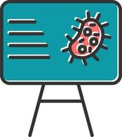 presentatie vector pictogram