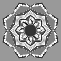 cirkelvormig patroon in de vorm van mandala, decoratief ornament in oosterse stijl, sier mandala ontwerp achtergrond gratis vector