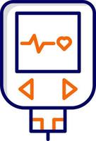 glucometer vector icoon