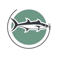 illustratie vector van Spaans makreel vis voor sjabloon logo ontwerp restaurant of visvangst club