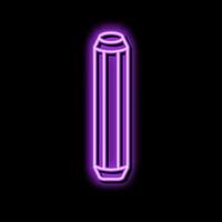 meubilair deuvel bijeenkomst neon gloed icoon illustratie vector