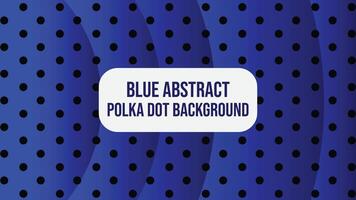 blauw abstract polka punt helling achtergrond behang vector kunst en grafiek