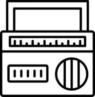 radio vector pictogram