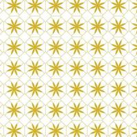vrij vector geel bloem patroon ontwerp