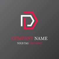 vrij vector d logo ontwerp voor uw bedrijf