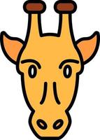 giraffe vector icoon