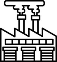 fabriek vector pictogram