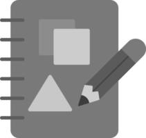 schetsboek vector icoon