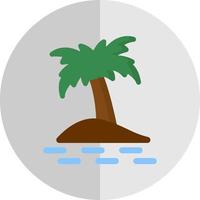 palm eiland vector icoon ontwerp