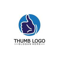 duim omhoog concept logo sjabloon.goed symbool voor uw web plaats ontwerp, logo, apps, vectoren illustratie.