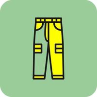 broek vector icoon ontwerp