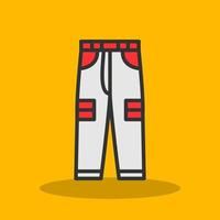 broek vector icoon ontwerp