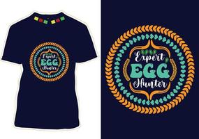 gelukkig Pasen dag t-shirt ontwerp vector