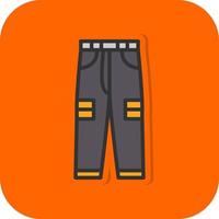 broek vector icoon ontwerp