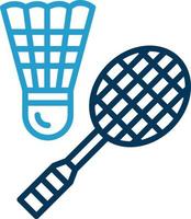 badminton vector icoon ontwerp