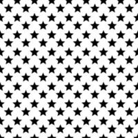 zwart en wit sterren naadloos patroon achtergrond.monochroom kleding stof doek.geometrisch omhulsel papier.eenvoudig structuur behang of banner.afbeelding ontwerp.samenvatting herhalen.sjabloon.vector illustratie. vector