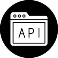 api vector pictogram