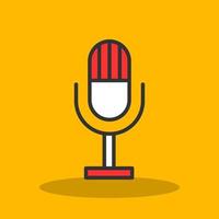 podcast vector icoon ontwerp