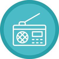 radio vector icoon ontwerp