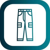 broek vector icoon ontwerp