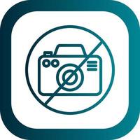 Nee camera vector icoon ontwerp