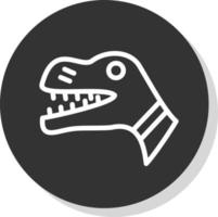 dinosaurus vector icoon ontwerp