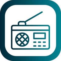 radio vector icoon ontwerp