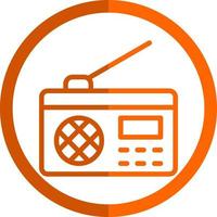 radio vector icoon ontwerp