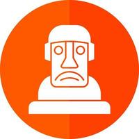 moai vector icoon ontwerp