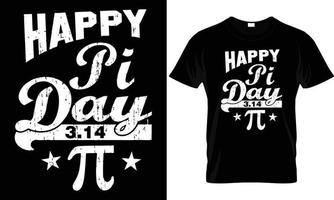 pi dag t - overhemd ontwerp vector