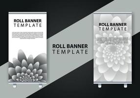 rollen omhoog brochure folder banier ontwerp verticaal sjabloon vector, verticaal banier ontwerp uithangbord reclame brochure folder sjabloon vector x-banner en straat bedrijf vlag van gemak