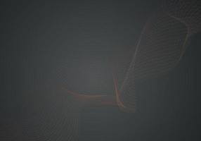 zwart abstract achtergrond ontwerp. modern golvend lijn patroon guilloche curves in monochroom kleuren. premie streep structuur voor banier, bedrijf achtergrond. donker horizontaal vector sjabloon