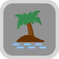 palm eiland vector icoon ontwerp