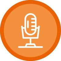 Voice over vector icoon ontwerp