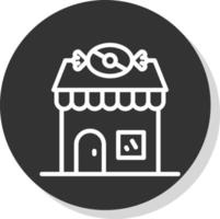 snoep winkel vector icoon ontwerp