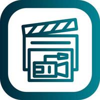 film vector icoon ontwerp